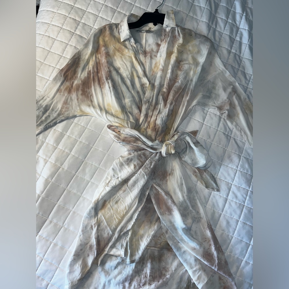 Young fabulous & broke wrap dress